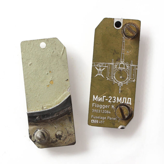 MiG-23MLD Flogger | Tags with Fasteners - 1