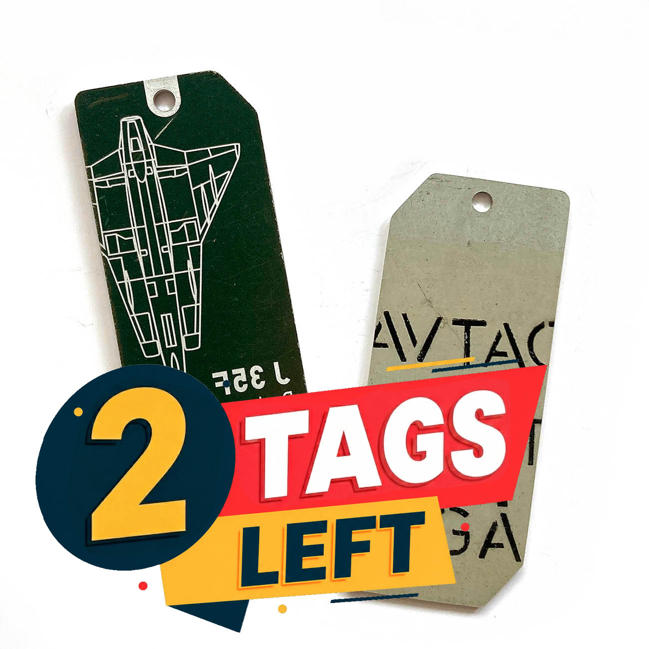 Saab J 35F Draken 35519 | 1- or 2-color | 091-104 "INVERTED TAGS"