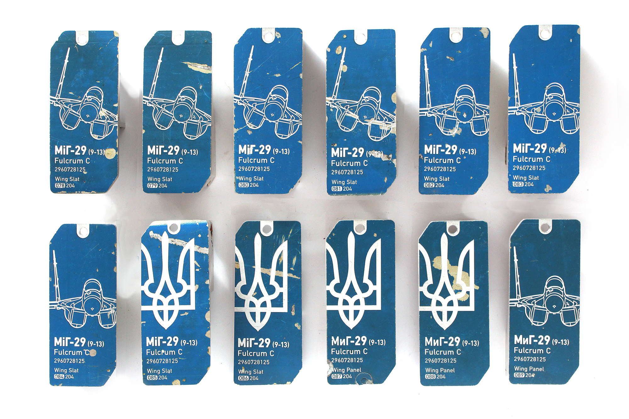 MiG-29 Fulcrum | Blue Tags with Structures - 1 | 078-089 - Image 2