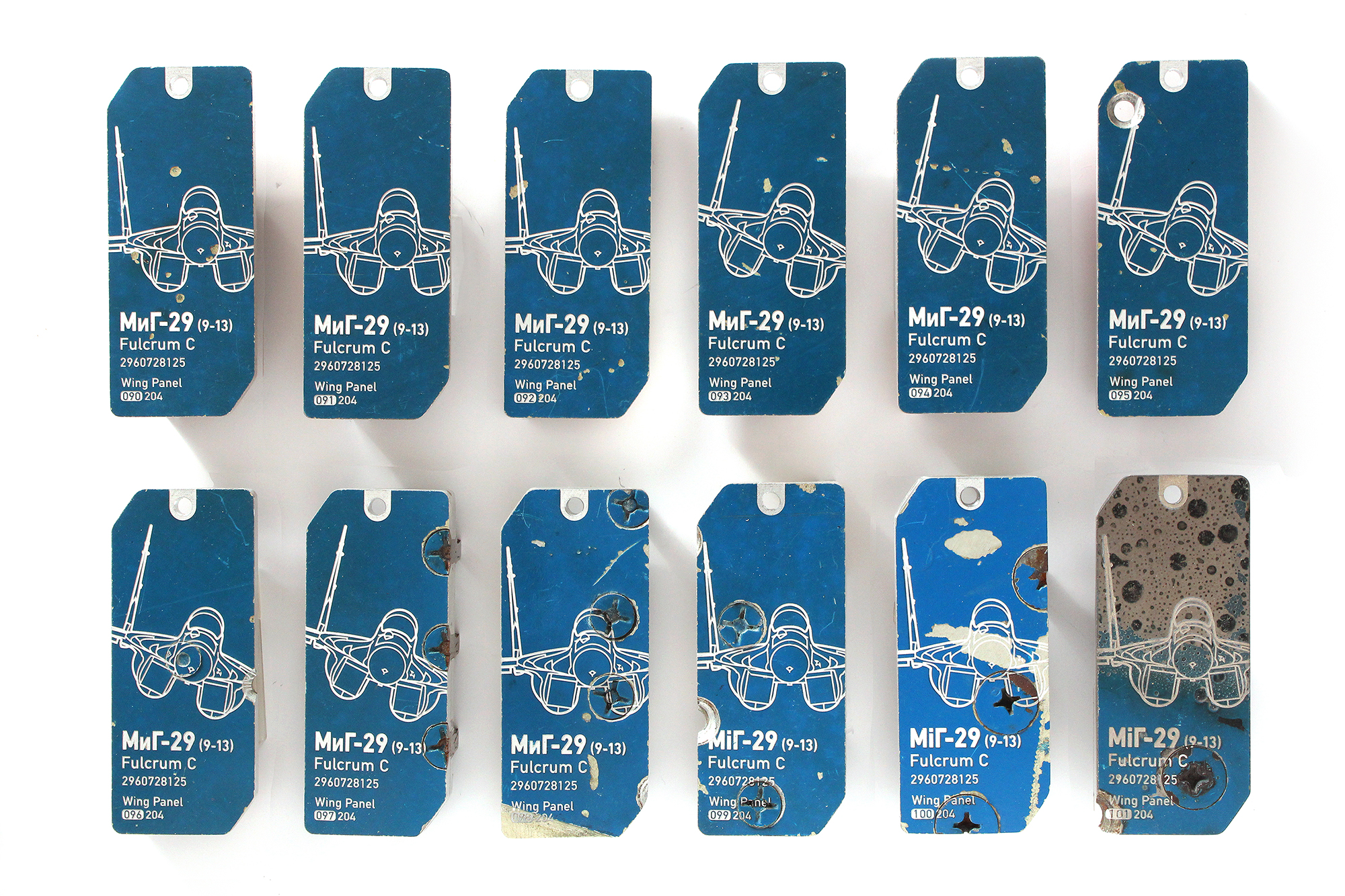 MiG-29 Fulcrum | Blue Tags with Structures - 2 | 090-101 - Image 2