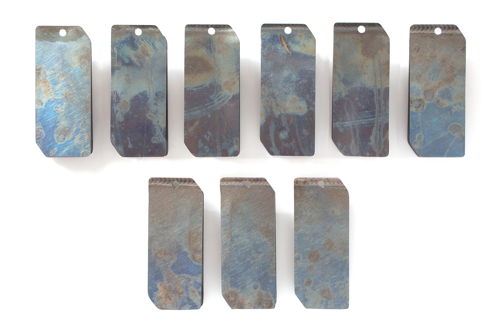 MiG-29 Fulcrum | Titanium Tags with Triangular Structures | 196-204 - Image 3