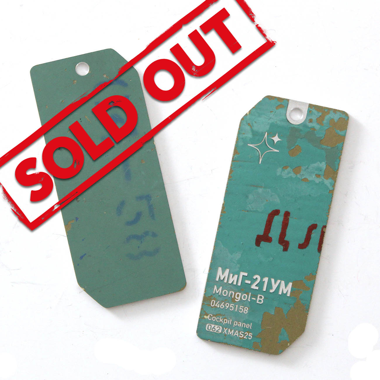 XMAS'25 Tags | MiG-21UM Mongol-B 04695158 | 062-066