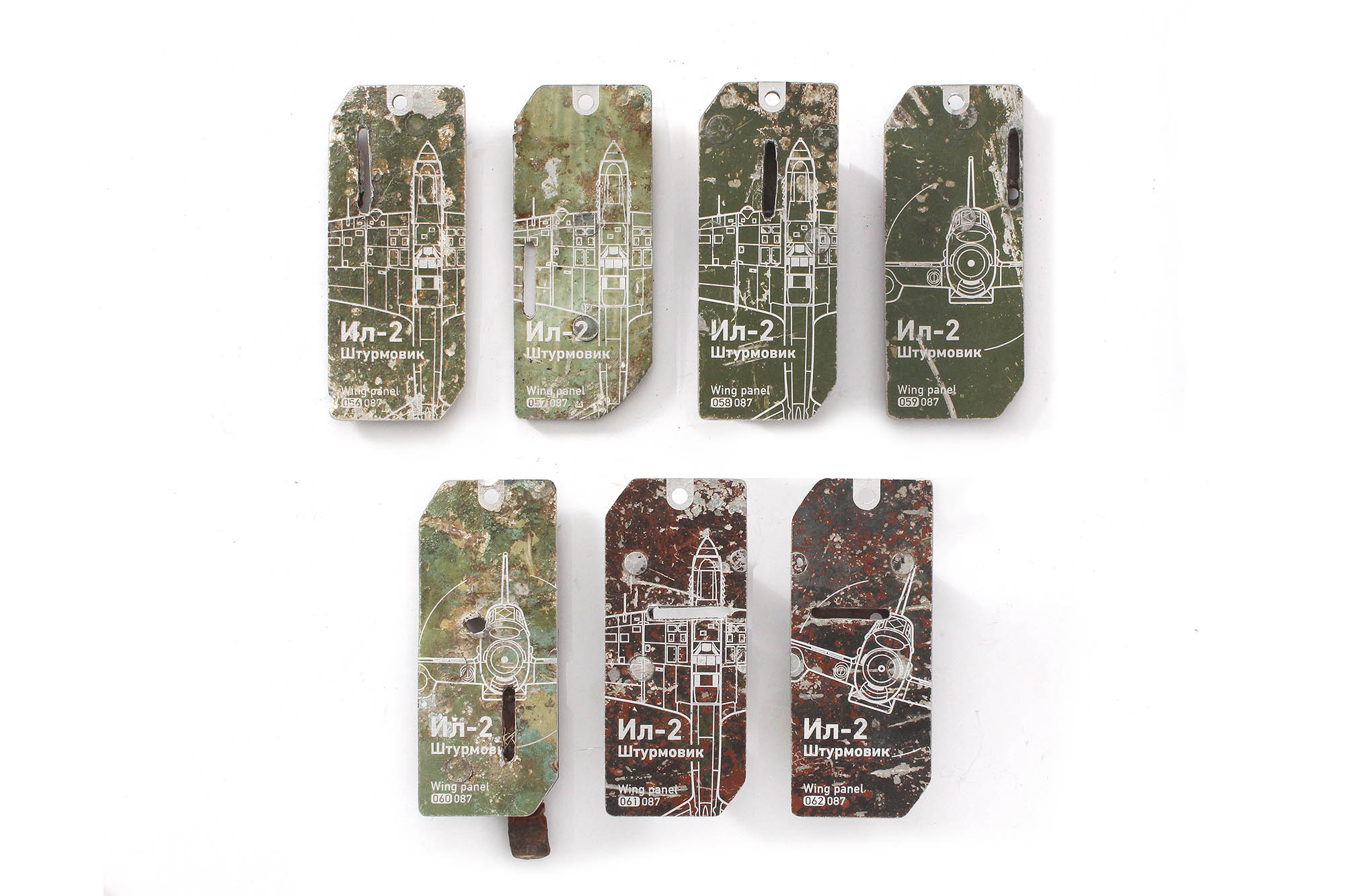 IL-2 Sturmovik | Tags with keyholes | 056-062 - Image 2