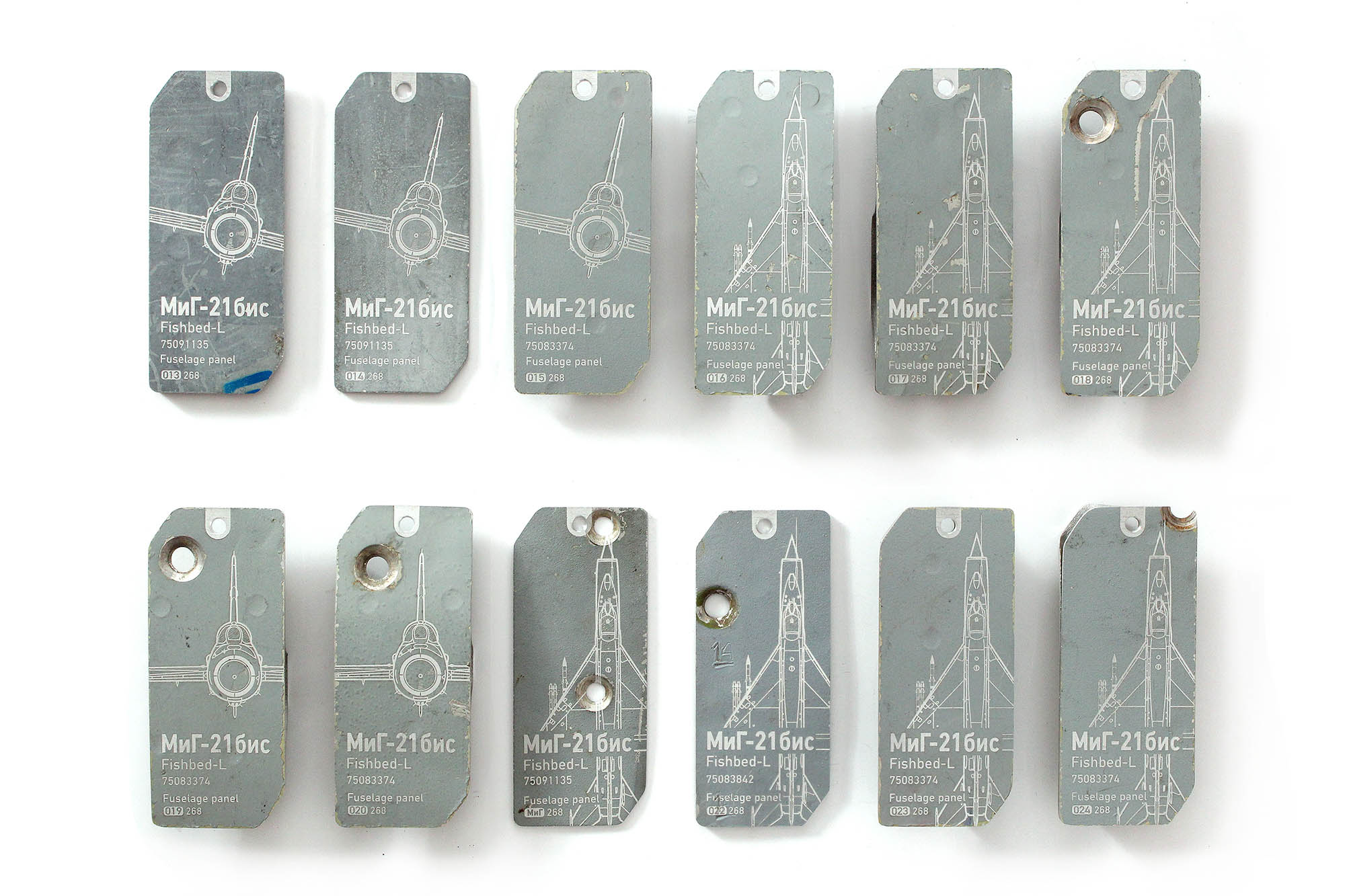 Yugoslav MiG-21 Grey tags - 2 | 013-024 - Image 2