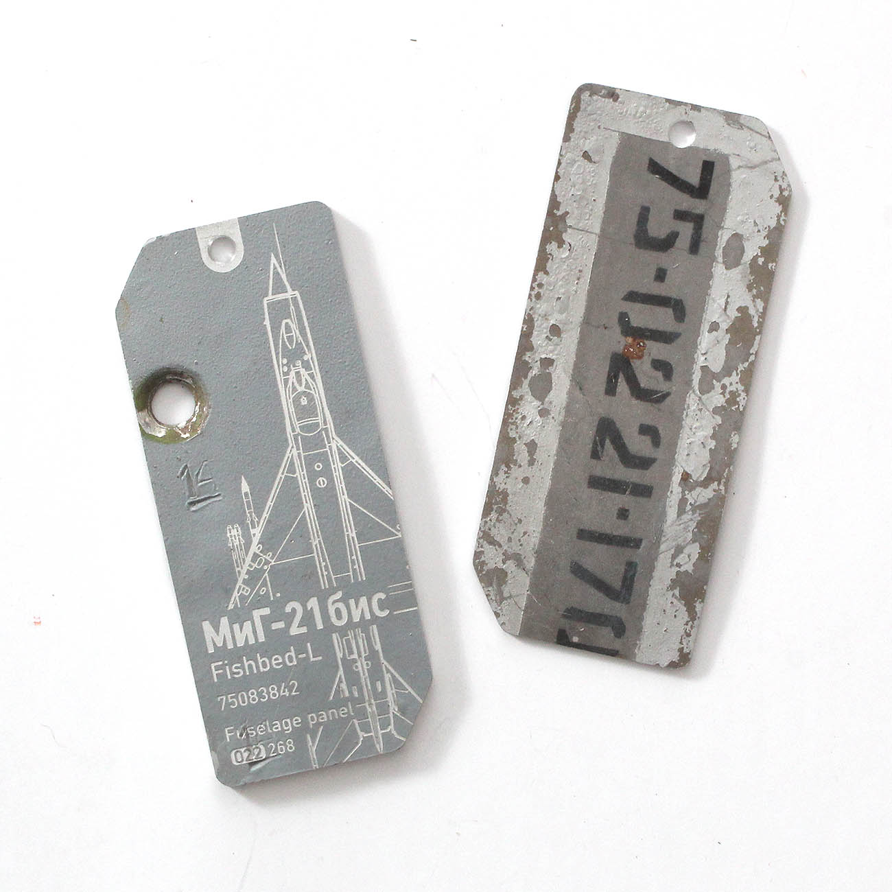 Yugoslav MiG-21 Grey tags - 2 | 013-024