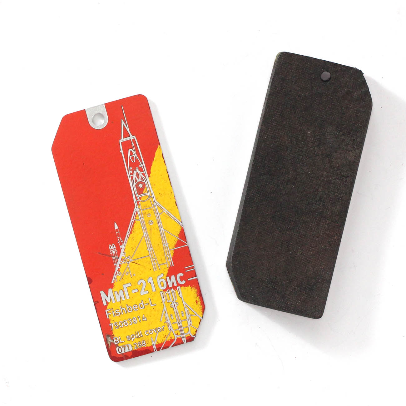 Yugoslav MiG-21 Boundary layer spill cover tags - 2 | 059-074