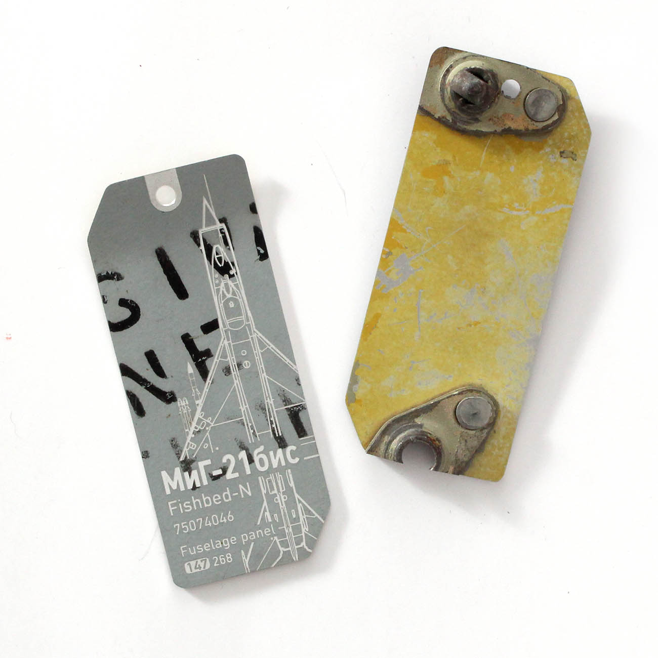 Yugoslav MiG-21 Black stenciled tags - 1 | 143-154
