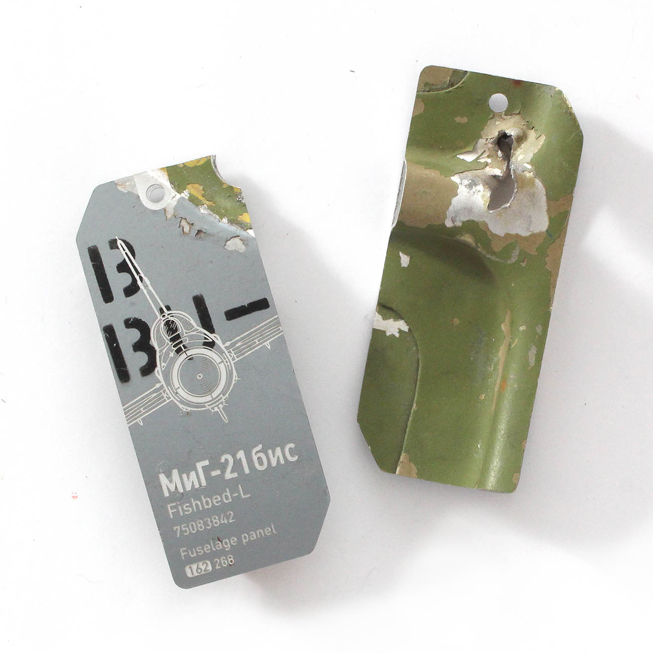 Yugoslav MiG-21 Black stenciled tags - 2 | 155-163